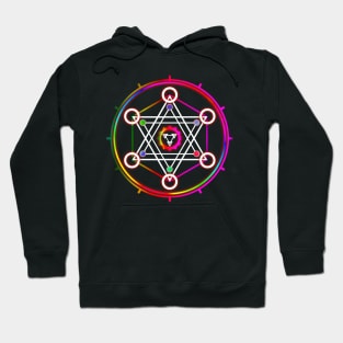 Spiritual Geometry / David's Star 03 Hoodie